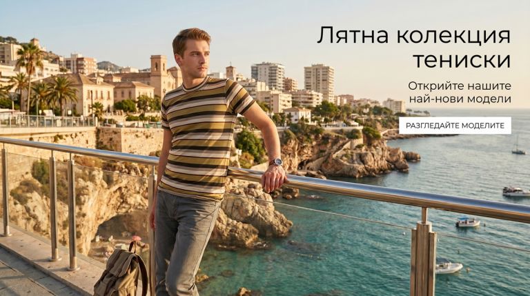 Мъжки тениски Мъжки тениски и летни модели